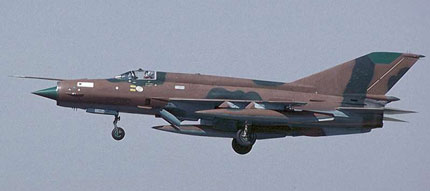 МиГ-21. Первый из самолетов, угнанных летчиком-предателем, а точнее – перелетчиком.