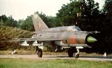 Самолеты МиГ-21 были на вооружении ВВС многих стран мира
