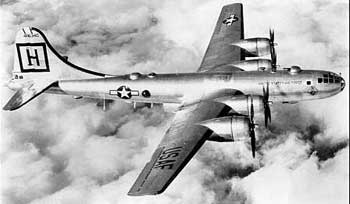 РБ-29. Эти самолеты сбивались 13 июня 1952 г. и 7 октября 1952 г.