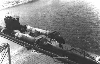 Это все подводная лодка С-80. Она была головной в серии проекта 613. С-80 была построена на заводе “Красное Сормово” в городе Горьком. В строй вступила в 1956 г. 