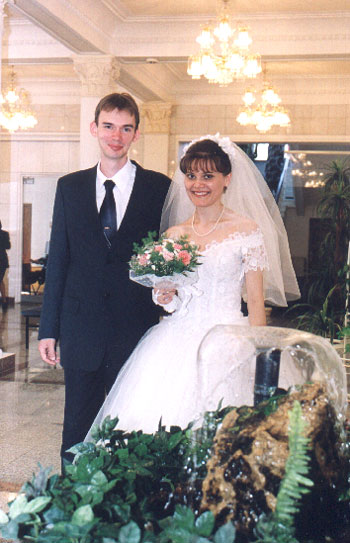 Свадьба Андрея Федорова и Галины Беспаловой