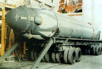 Ракета Р-29РМ, которой вооружена “Акула”.